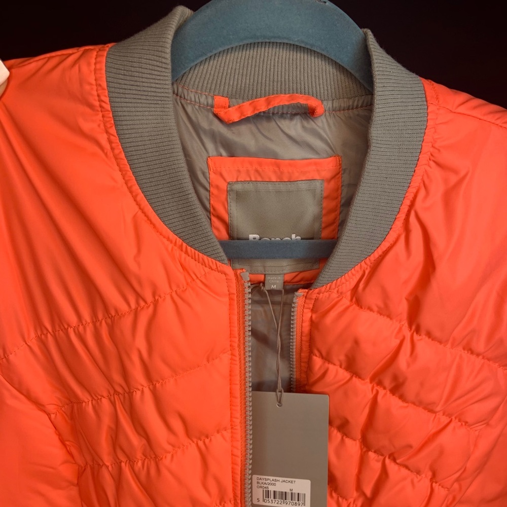 Bench Jacket . (Color ~Coral) .Multipurpose Jacket